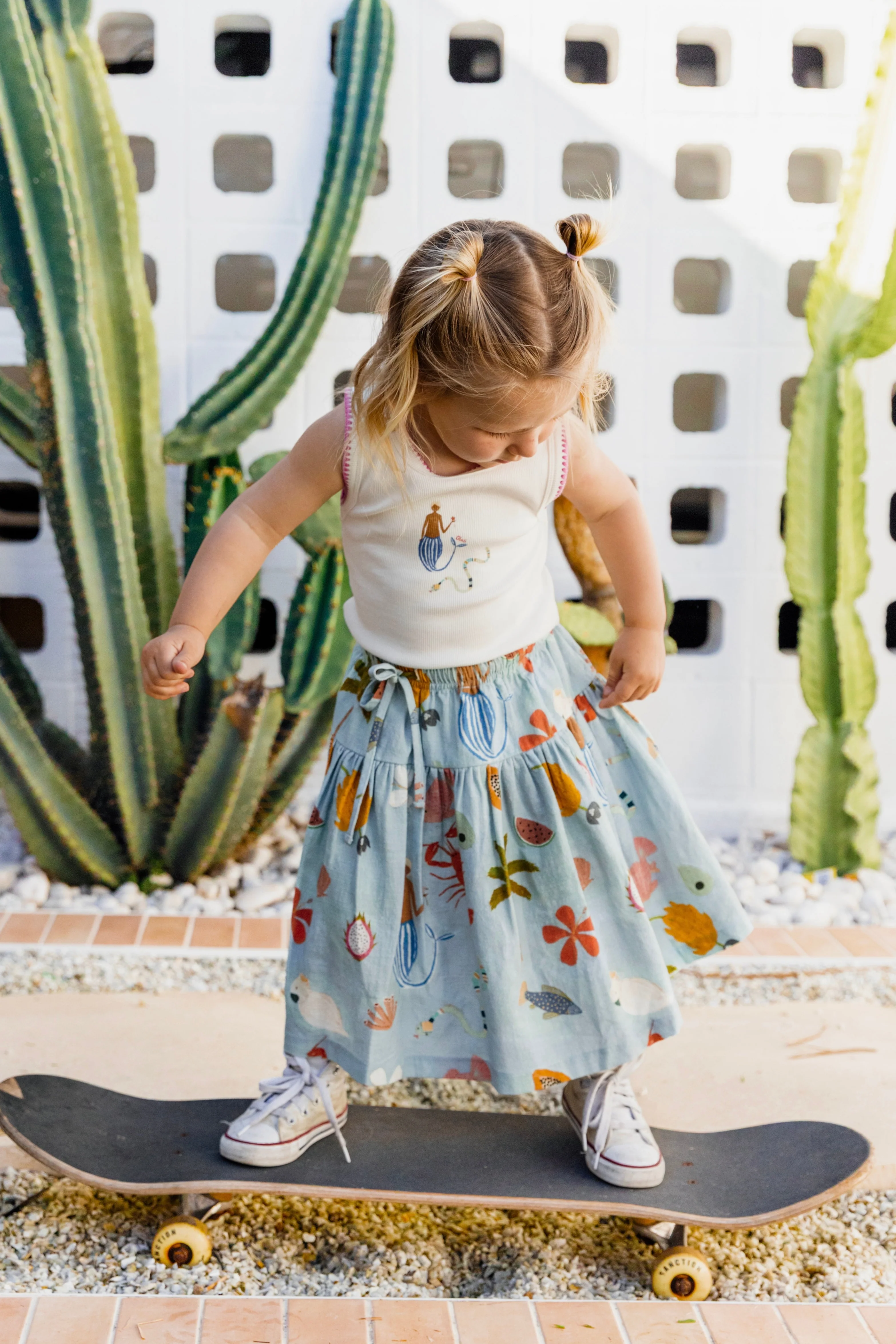 BY THE SEA MIDI SKIRT - Image 7