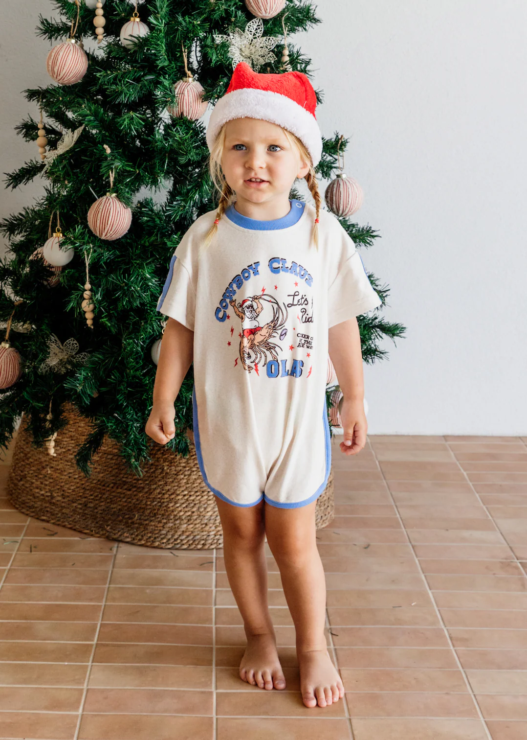 COWBOY CLAUS MINI'S ROMPER (size 0) final sale - Image 4