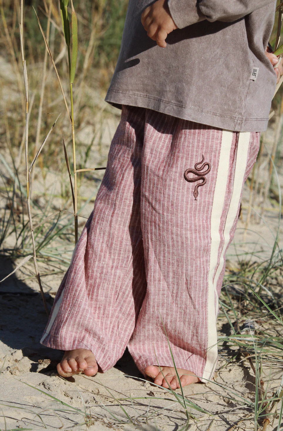 REMY STRIPE MINI PANT