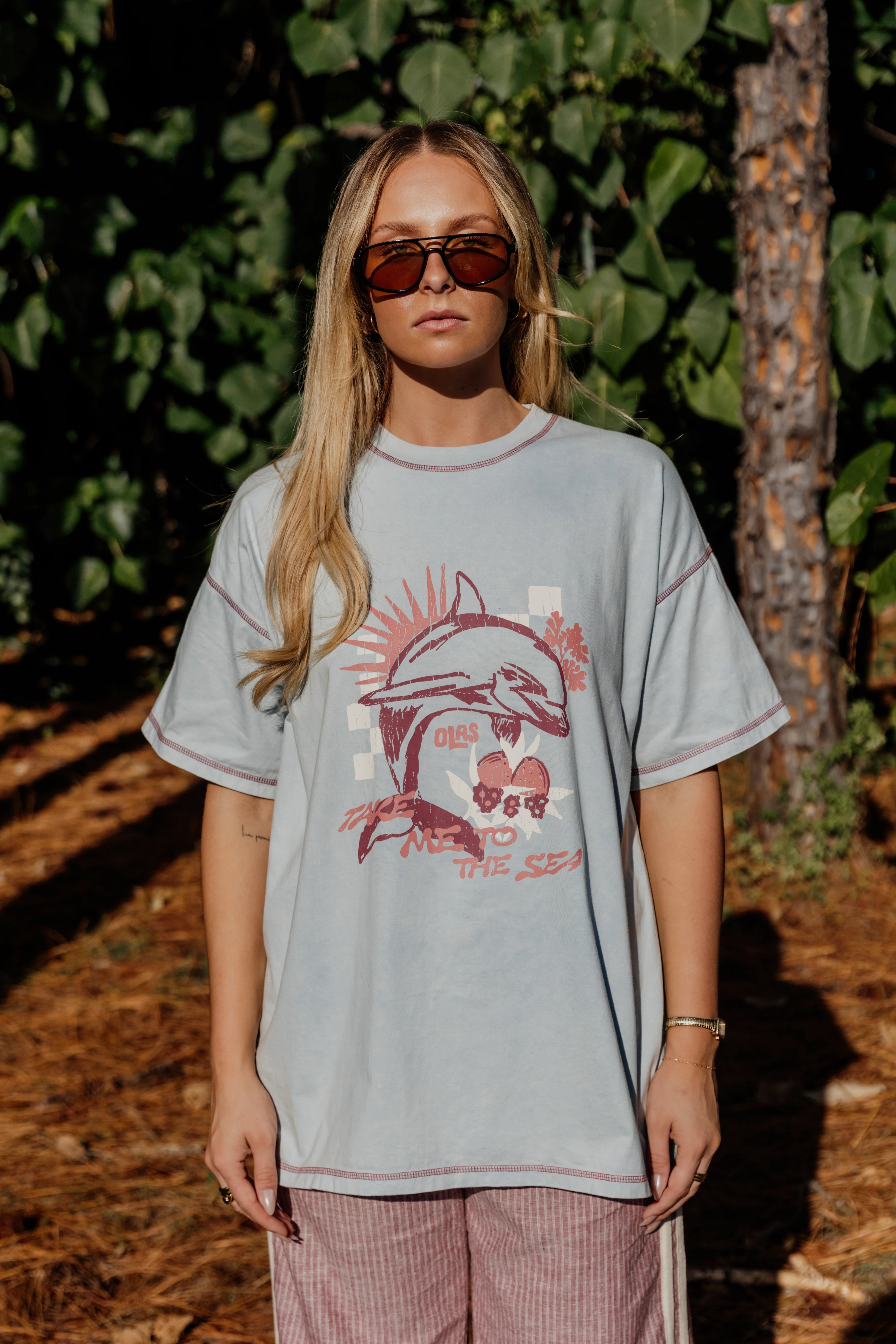 SEA CALLING TEE SKY - Image 2
