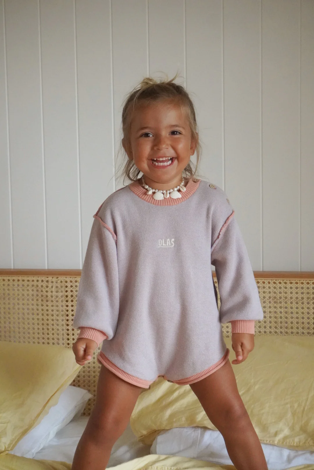 SUNRISE KNIT ROMPER